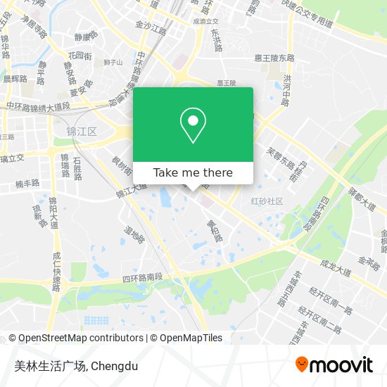 美林生活广场 map