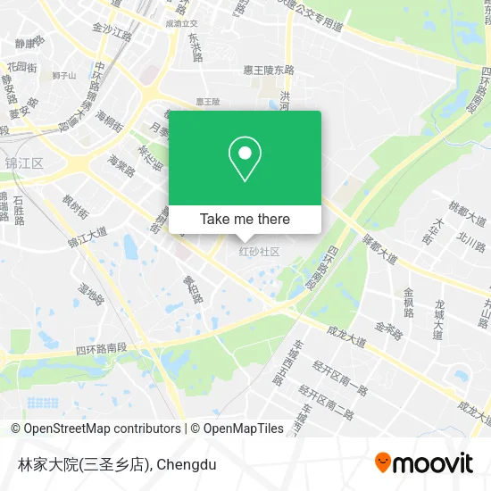 林家大院(三圣乡店) map