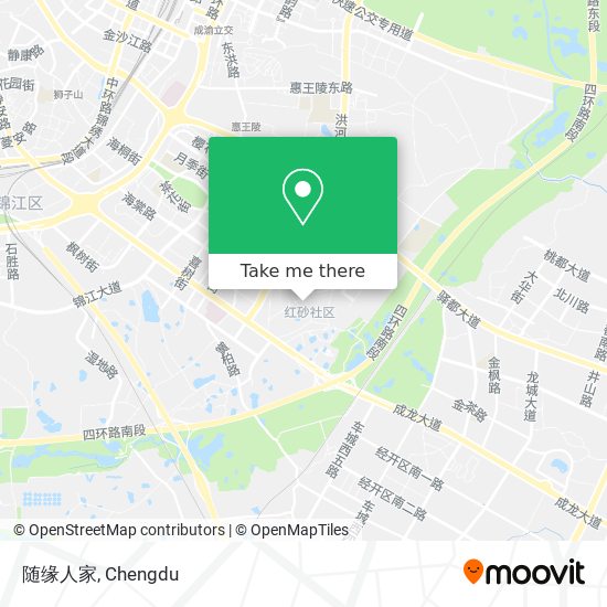 随缘人家 map