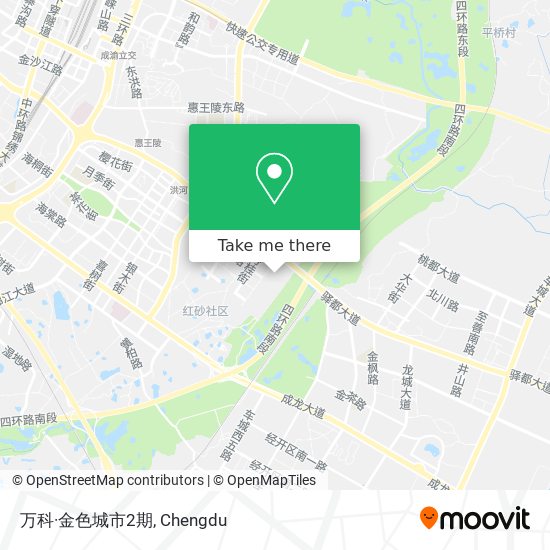万科·金色城市2期 map