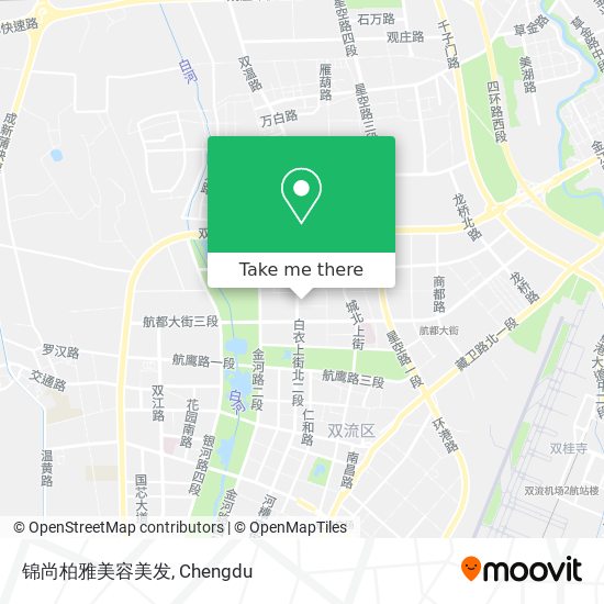 锦尚柏雅美容美发 map