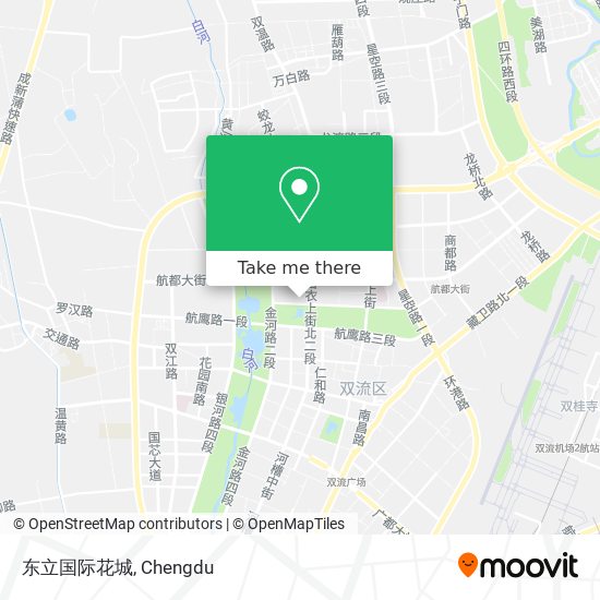 东立国际花城 map