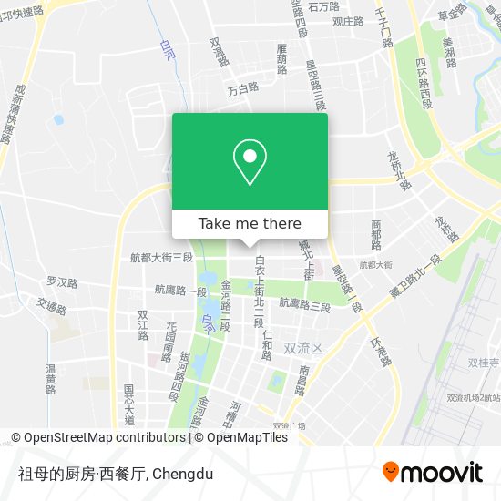 祖母的厨房·西餐厅 map
