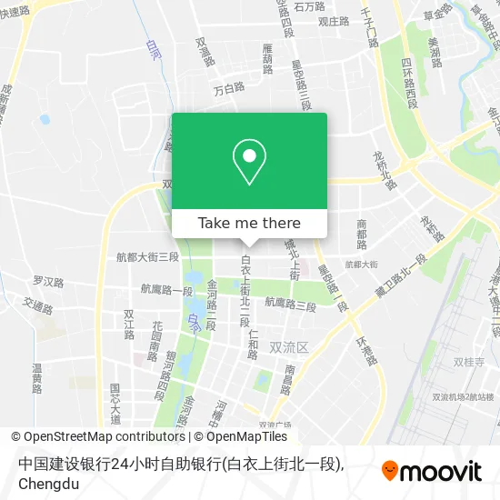 中国建设银行24小时自助银行(白衣上街北一段) map