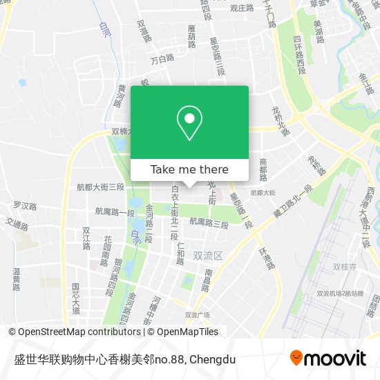 盛世华联购物中心香榭美邻no.88 map