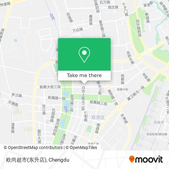 欧尚超市(东升店) map