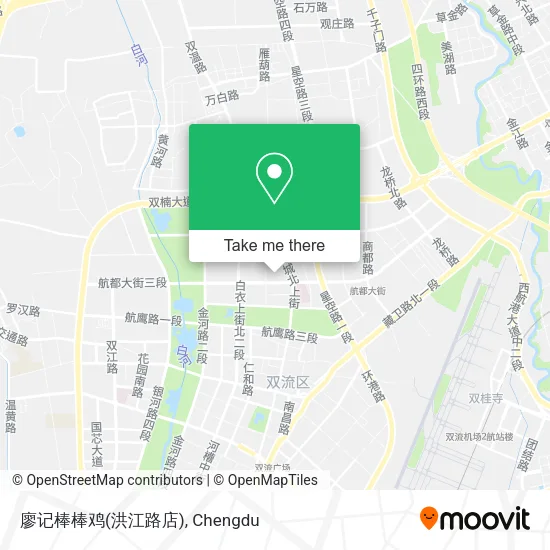 廖记棒棒鸡(洪江路店) map