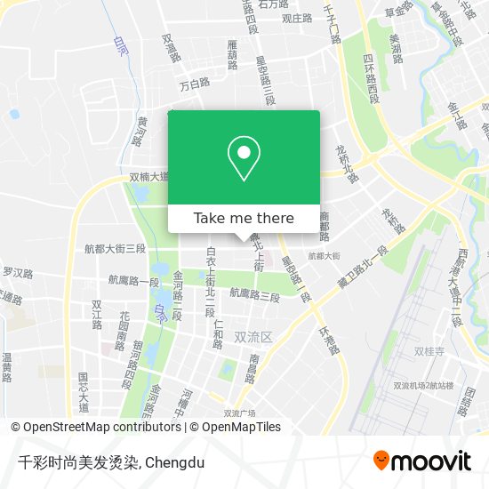 千彩时尚美发烫染 map
