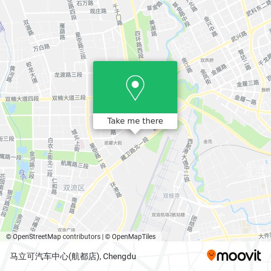 马立可汽车中心(航都店) map