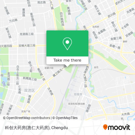 科创大药房(惠仁大药房) map