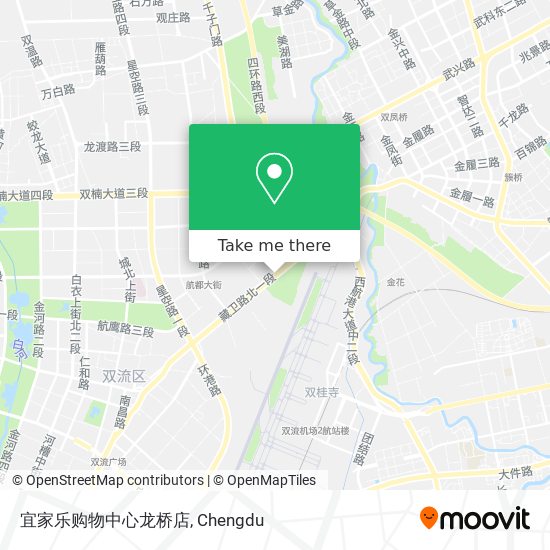 宜家乐购物中心龙桥店 map