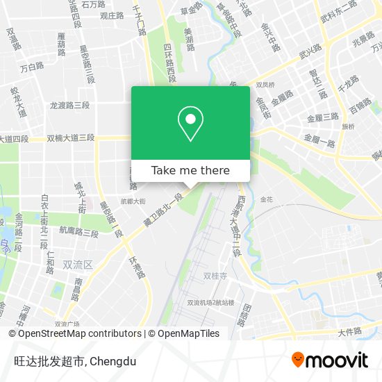 旺达批发超市 map