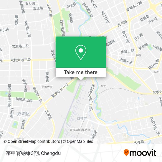 宗申赛纳维3期 map