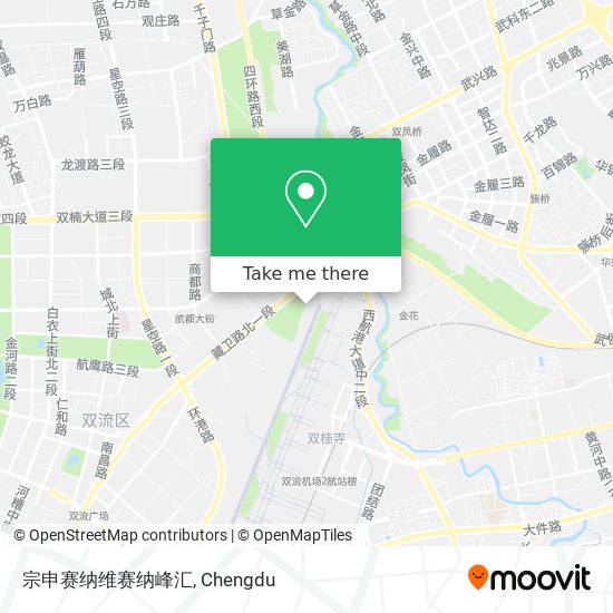 宗申赛纳维赛纳峰汇 map
