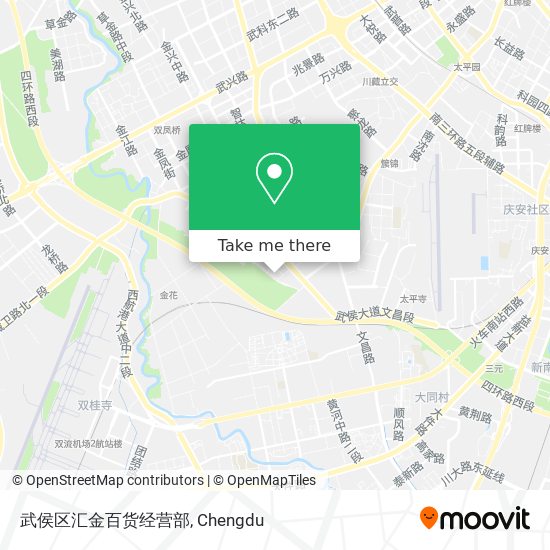 武侯区汇金百货经营部 map