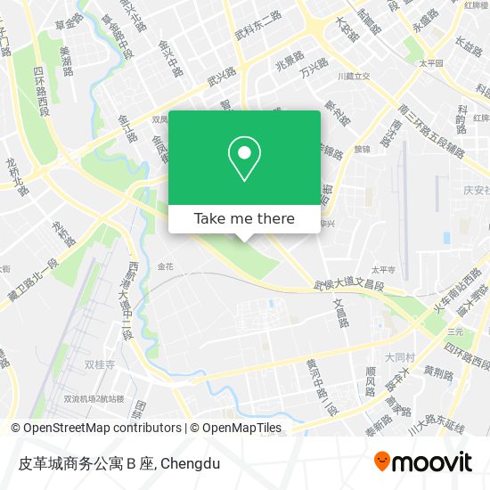 皮革城商务公寓Ｂ座 map