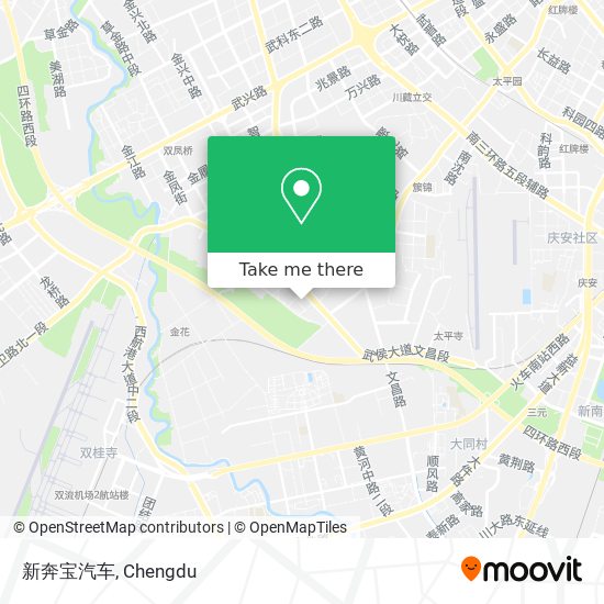 新奔宝汽车 map