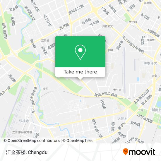 汇金茶楼 map