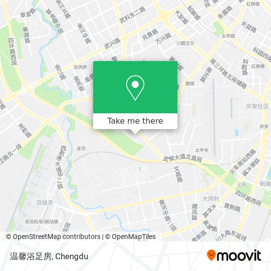 温馨浴足房 map