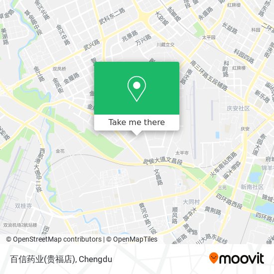 百信药业(贵福店) map