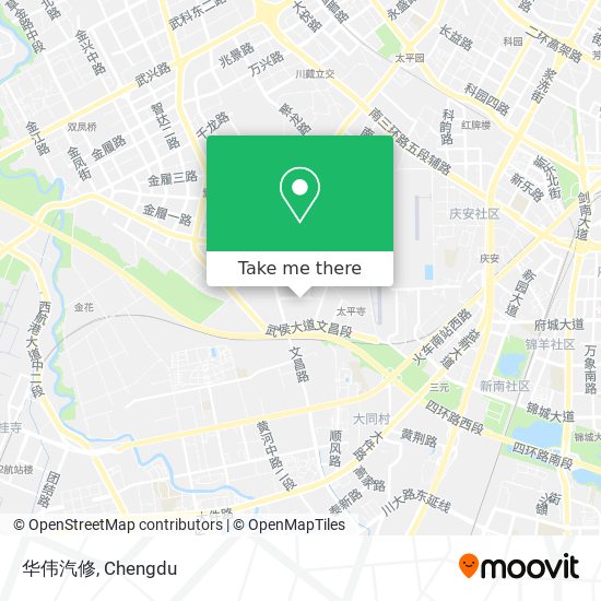华伟汽修 map
