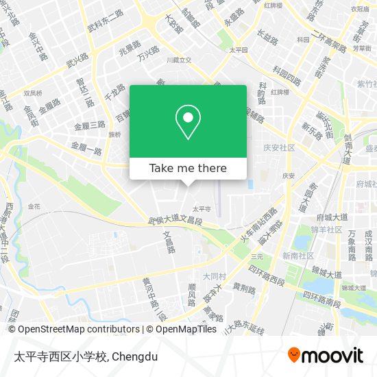 太平寺西区小学校 map