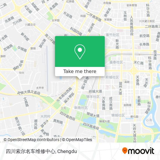 四川索尔名车维修中心 map