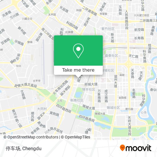停车场 map