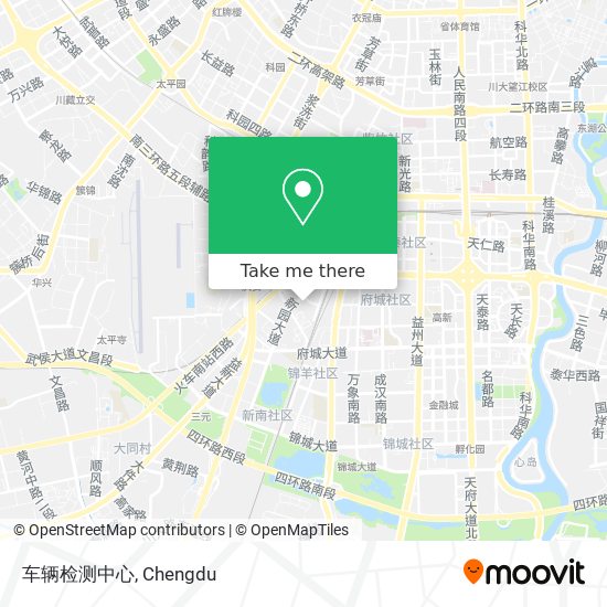 车辆检测中心 map