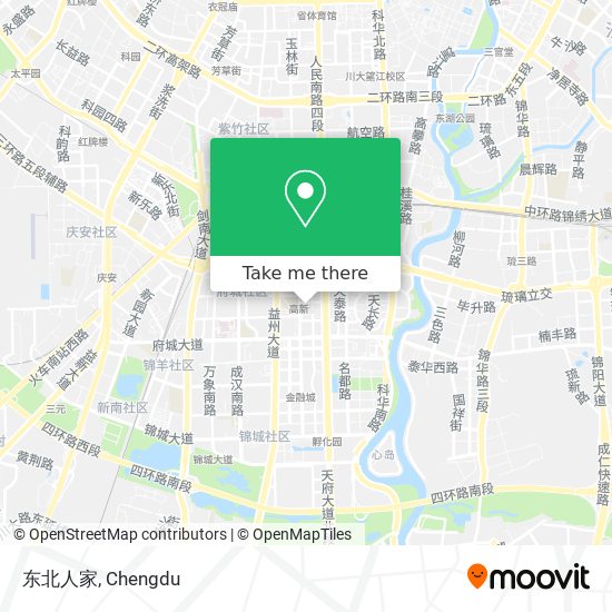 东北人家 map