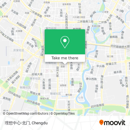 理想中心-北门 map