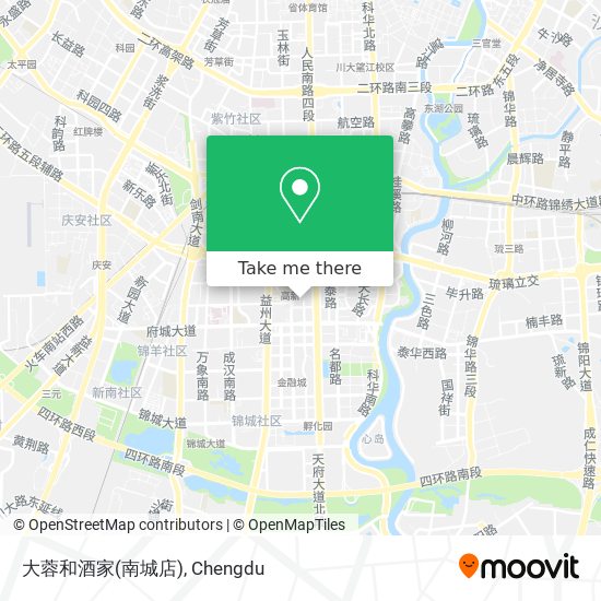 大蓉和酒家(南城店) map