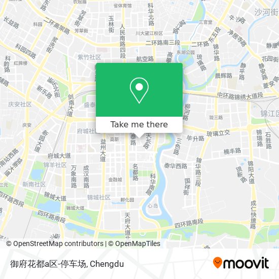 御府花都a区-停车场 map