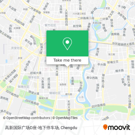 高新国际广场D座-地下停车场 map