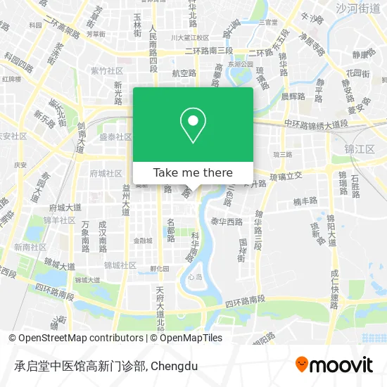 承启堂中医馆高新门诊部 map