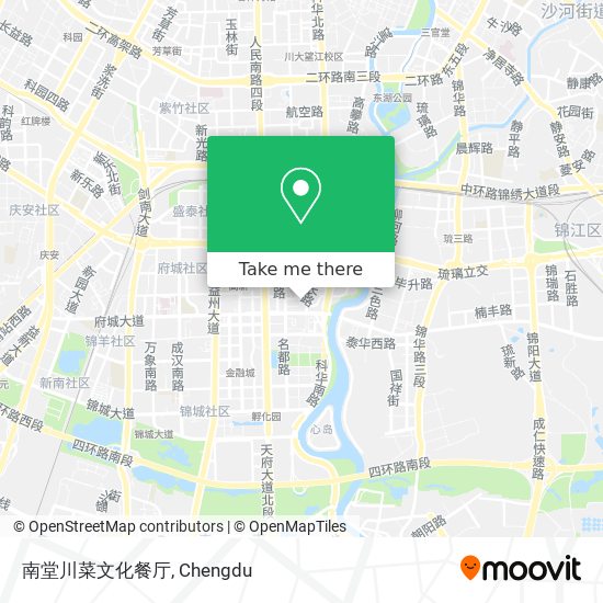 南堂川菜文化餐厅 map