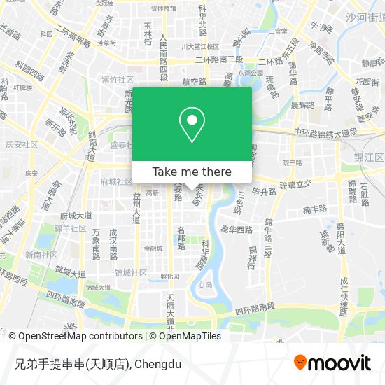兄弟手提串串(天顺店) map