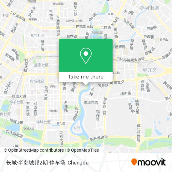 长城·半岛城邦2期-停车场 map