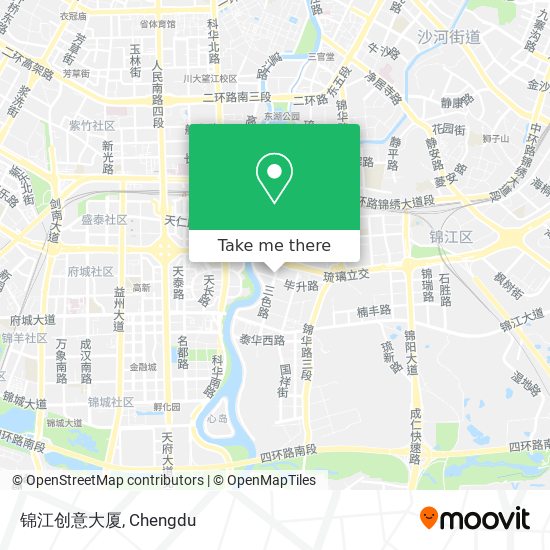 锦江创意大厦 map