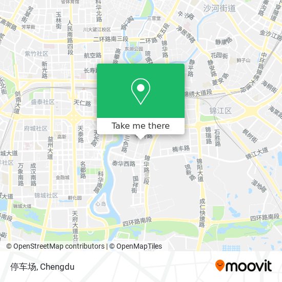 停车场 map