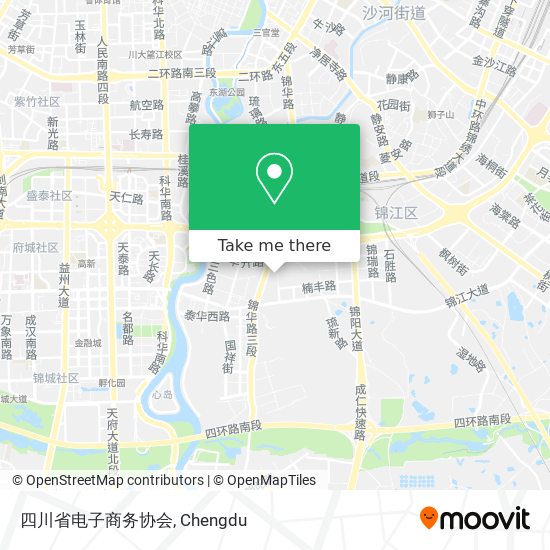 四川省电子商务协会 map