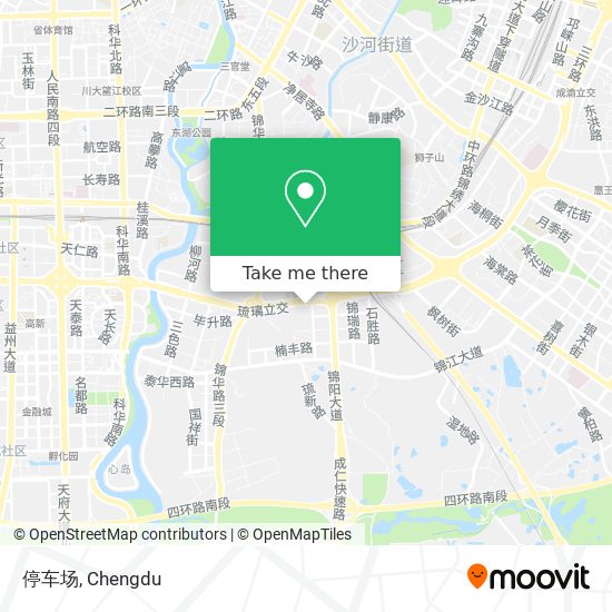 停车场 map