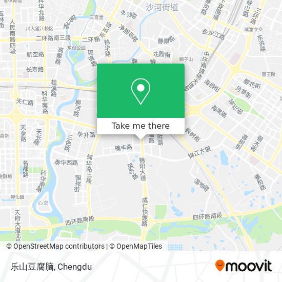 乐山豆腐脑 map