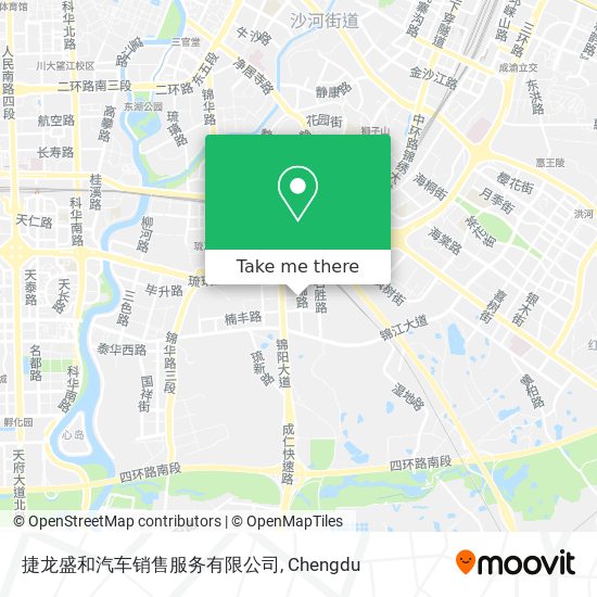 捷龙盛和汽车销售服务有限公司 map