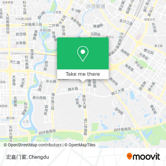 宏鑫门窗 map