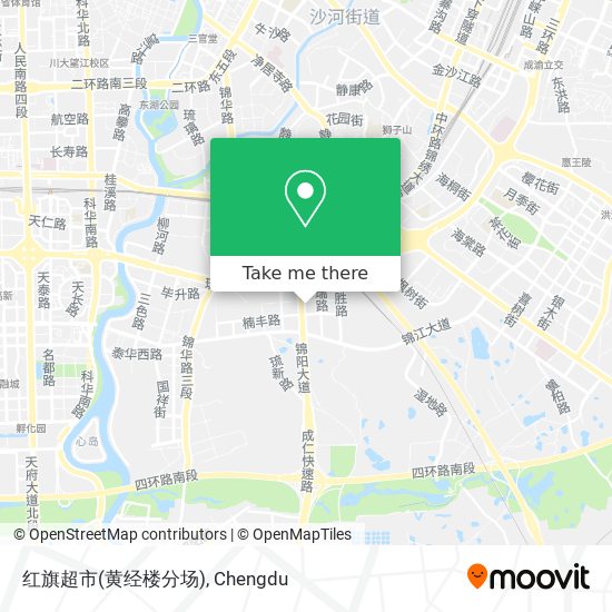 红旗超市(黄经楼分场) map
