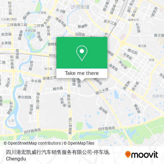 四川港宏凯威行汽车销售服务有限公司-停车场 map