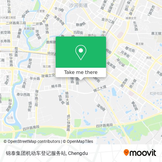 锦泰集团机动车登记服务站 map