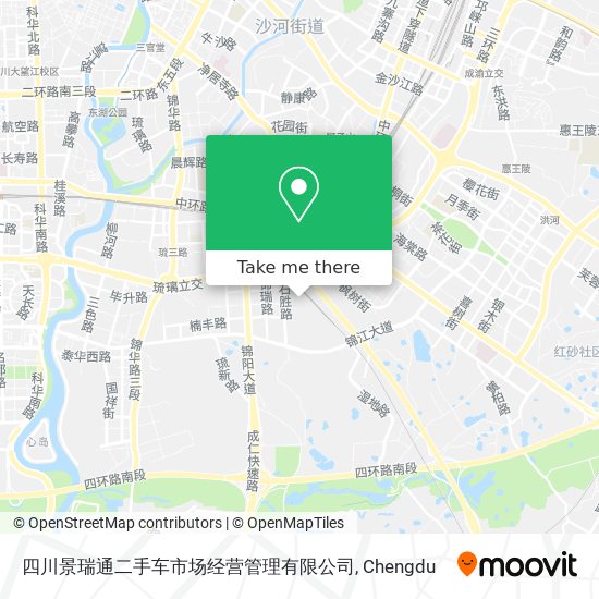 四川景瑞通二手车市场经营管理有限公司 map