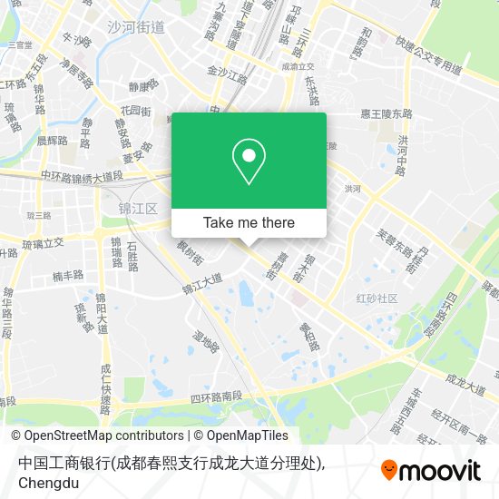 中国工商银行(成都春熙支行成龙大道分理处) map
